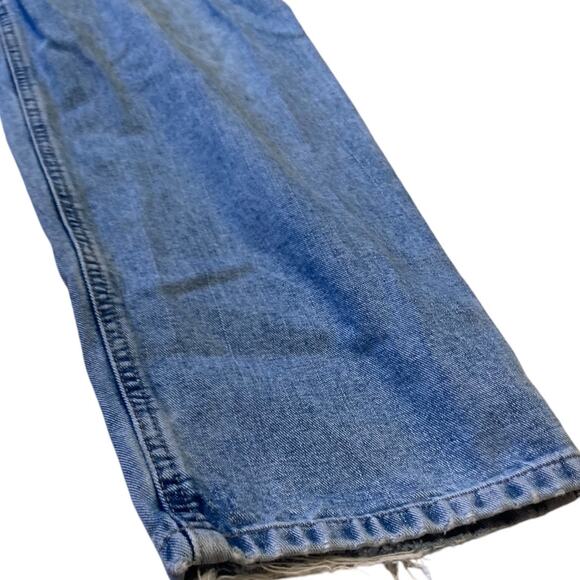 Vintage 90s Road Rags High Waist Distressed Light Blue Denim Jeans Size 30 - Picture 8 of 16